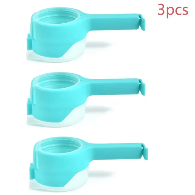 Snack Sealing Clip With Pour Spout Reusable Food Storage Bag Sealer 10