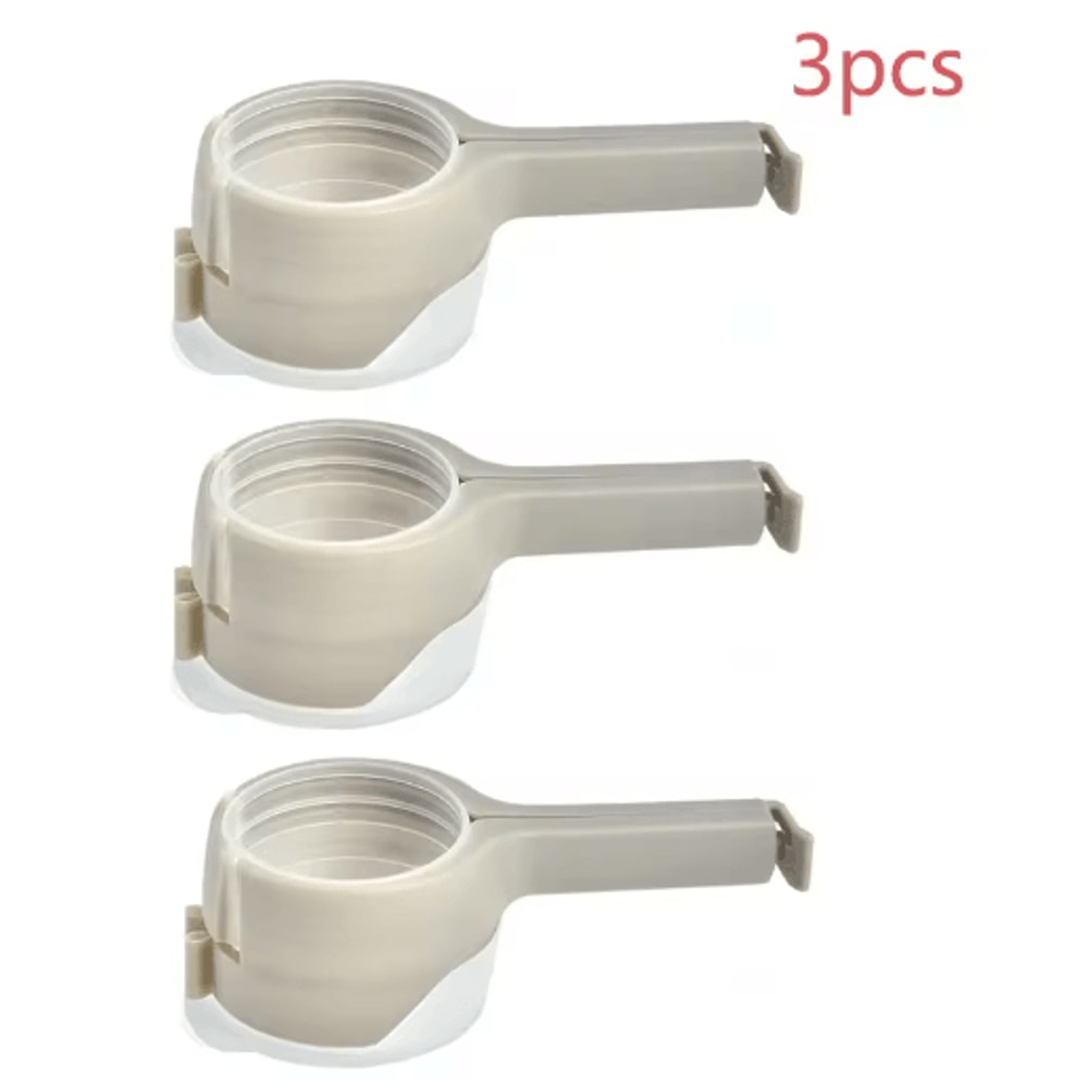 Snack Sealing Clip With Pour Spout Reusable Food Storage Bag Sealer 12