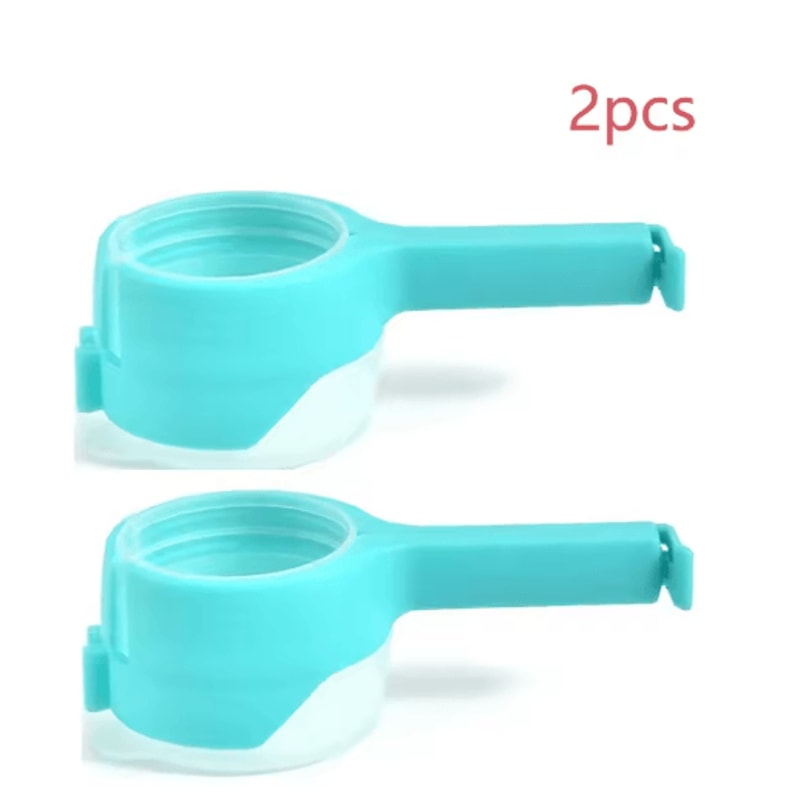 Snack Sealing Clip With Pour Spout Reusable Food Storage Bag Sealer 4