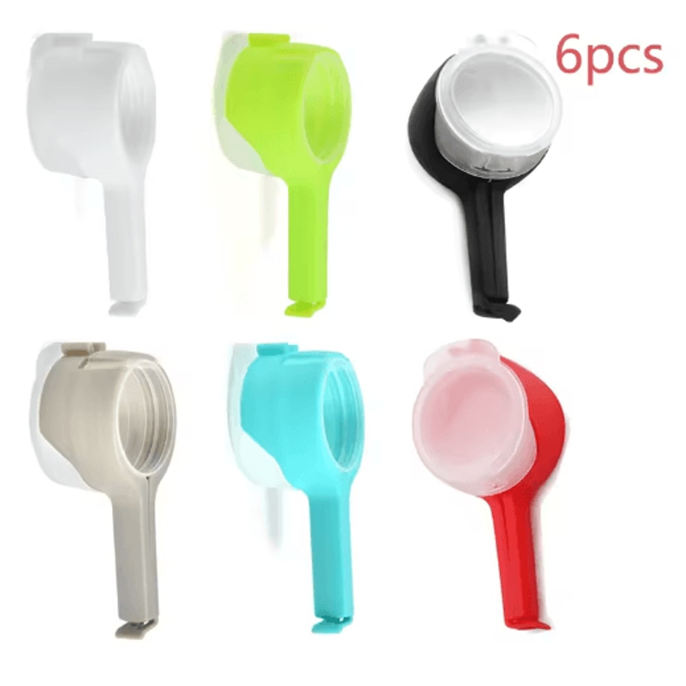 Snack Sealing Clip With Pour Spout Reusable Food Storage Bag Sealer 18