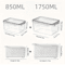 Fridge Storage Containers With Strainer Fresh Produce Saver Organizer Set 3