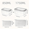 Fridge Storage Containers With Strainer Fresh Produce Saver Organizer Set 3