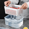 Fridge Storage Containers With Strainer Fresh Produce Saver Organizer Set 5