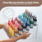 7Layer Mini Paint Storage Rack Transparent Craft Acrylic Organizer 4