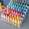 7Layer Mini Paint Storage Rack Transparent Craft Acrylic Organizer 0