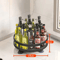 360 Rotating Spice Rack Tray NonSlip Kitchen Turntable Organizer 3