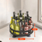 360 Rotating Spice Rack Tray NonSlip Kitchen Turntable Organizer 3