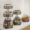 360 Rotating Spice Rack Tray NonSlip Kitchen Turntable Organizer 4
