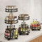 360 Rotating Spice Rack Tray NonSlip Kitchen Turntable Organizer 4
