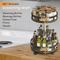 360 Rotating Spice Rack Tray NonSlip Kitchen Turntable Organizer 7