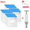 Reusable Vacuum Sealing Food Bags Air Valve FreshKeeping Storage Set 6