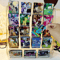 Transparent Greeting Card Display Rack Desktop Organizer For Cards Gifts 3