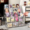 Transparent Greeting Card Display Rack Desktop Organizer For Cards Gifts 5