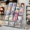 Transparent Greeting Card Display Rack Desktop Organizer For Cards Gifts 0