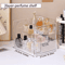 3Tier Acrylic Perfume Display Stand Transparent Cosmetic Organizer Shelf 2