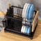 MultiFunction Dish Drying Rack Kitchen Bowl Chopsticks Storage Organizer 1