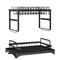 MultiFunction Dish Drying Rack Kitchen Bowl Chopsticks Storage Organizer 0