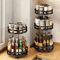 360 Rotating Storage Organizer Multi Purpose Countertop Storage Box 0