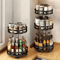 360 Rotating Storage Organizer Multi Purpose Countertop Storage Box 0