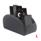 LMETJMA PU Leather Remote Control Holder 5 Compartment Desktop Organizer 1