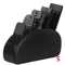 LMETJMA PU Leather Remote Control Holder 5 Compartment Desktop Organizer 10