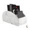 LMETJMA PU Leather Remote Control Holder 5 Compartment Desktop Organizer 2