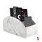 LMETJMA PU Leather Remote Control Holder 5 Compartment Desktop Organizer 7