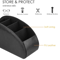LMETJMA PU Leather Remote Control Holder 5 Compartment Desktop Organizer 13