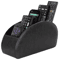 LMETJMA PU Leather Remote Control Holder 5 Compartment Desktop Organizer 0