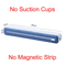 Magnetic Plastic Wrap Dispenser With Cutter Kitchen Foil Cling Film Organizer 10