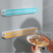 Magnetic Plastic Wrap Dispenser With Cutter Kitchen Foil Cling Film Organizer 15