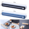 Magnetic Plastic Wrap Dispenser With Cutter Kitchen Foil Cling Film Organizer 17