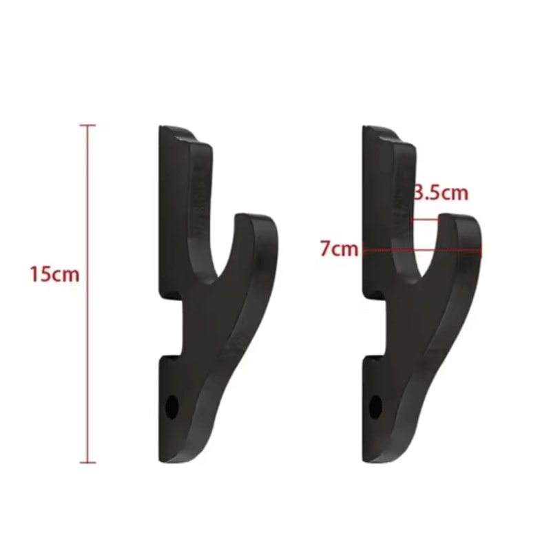 Wooden Katana Wall Mount Rack Samurai Sword Weapon Display Shelf 2
