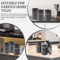 Airtight Coffee Tea Sugar Canister Set 3pcs Kitchen Countertop Storage Jars 7