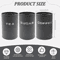 Airtight Coffee Tea Sugar Canister Set 3pcs Kitchen Countertop Storage Jars 11