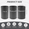 Airtight Coffee Tea Sugar Canister Set 3pcs Kitchen Countertop Storage Jars 11