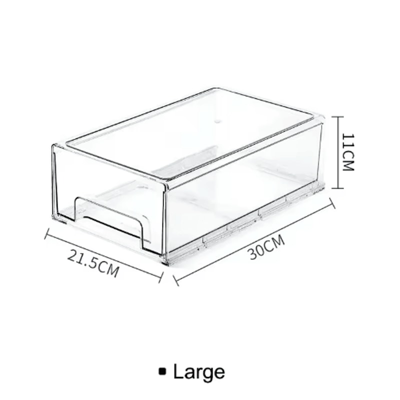 DrawerType Refrigerator Storage Box FreshKeeping Food Organizer 1