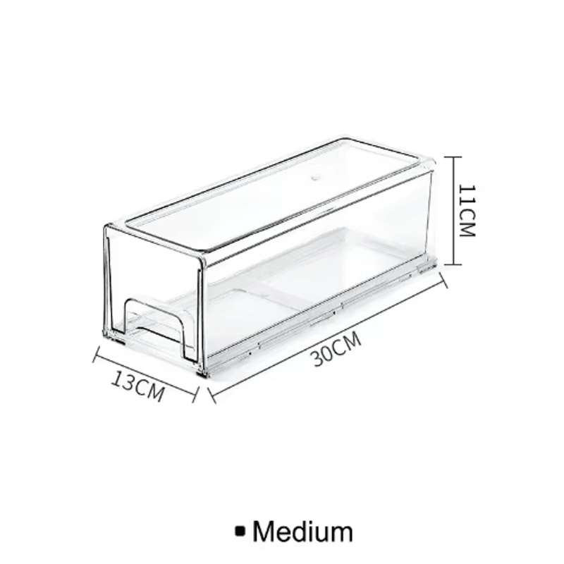 DrawerType Refrigerator Storage Box FreshKeeping Food Organizer 2