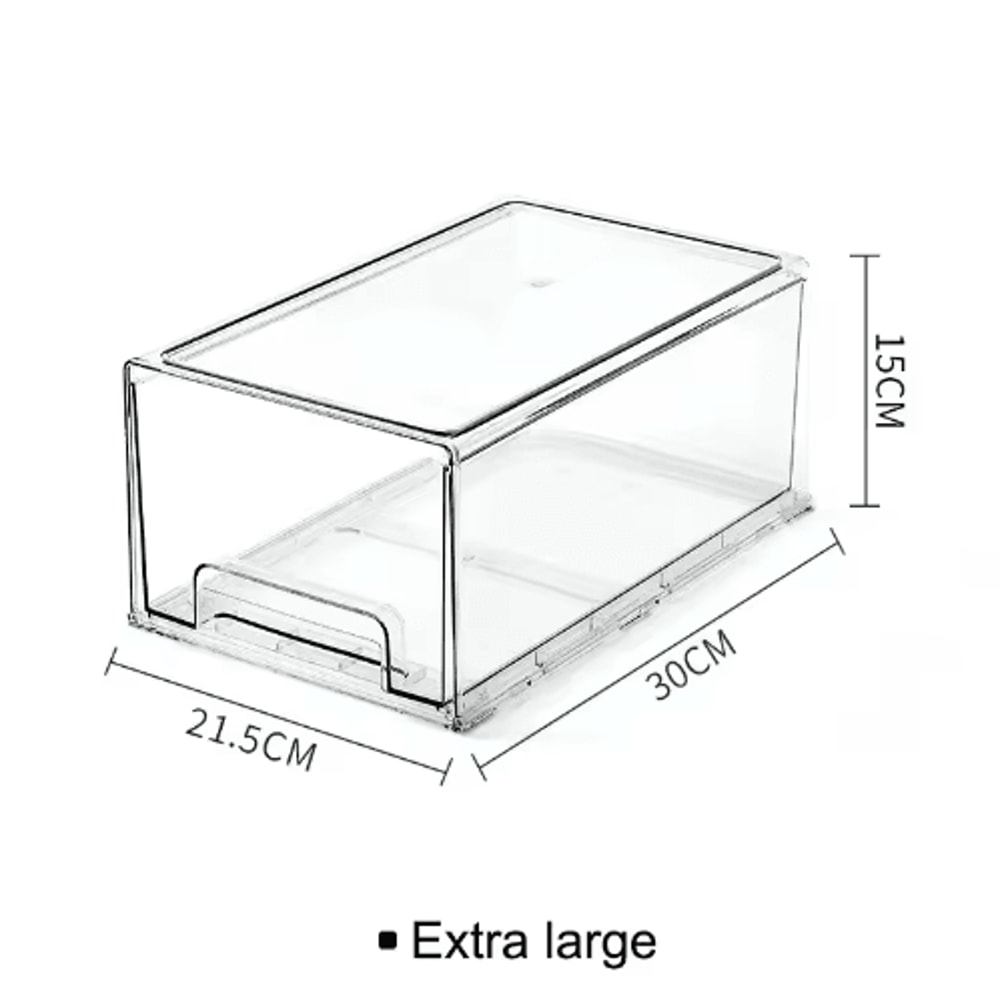 DrawerType Refrigerator Storage Box FreshKeeping Food Organizer 3