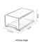 DrawerType Refrigerator Storage Box FreshKeeping Food Organizer 3