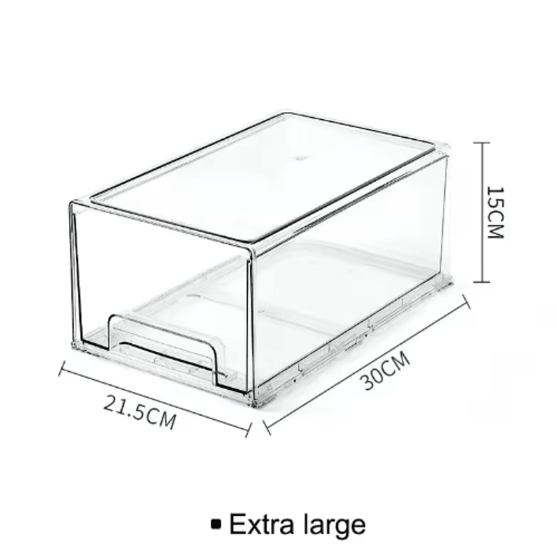 DrawerType Refrigerator Storage Box FreshKeeping Food Organizer 3