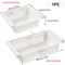 PullOut Refrigerator Drawer Organizer UnderShelf Fridge Storage Tray 5