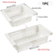 PullOut Refrigerator Drawer Organizer UnderShelf Fridge Storage Tray 5
