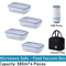 Vacuum Food Storage Container Airtight Fridge Organizer FreshKeeping Box 1