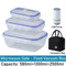 Vacuum Food Storage Container Airtight Fridge Organizer FreshKeeping Box 2
