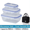 Vacuum Food Storage Container Airtight Fridge Organizer FreshKeeping Box 3