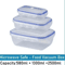 Vacuum Food Storage Container Airtight Fridge Organizer FreshKeeping Box 13