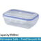 Vacuum Food Storage Container Airtight Fridge Organizer FreshKeeping Box 14