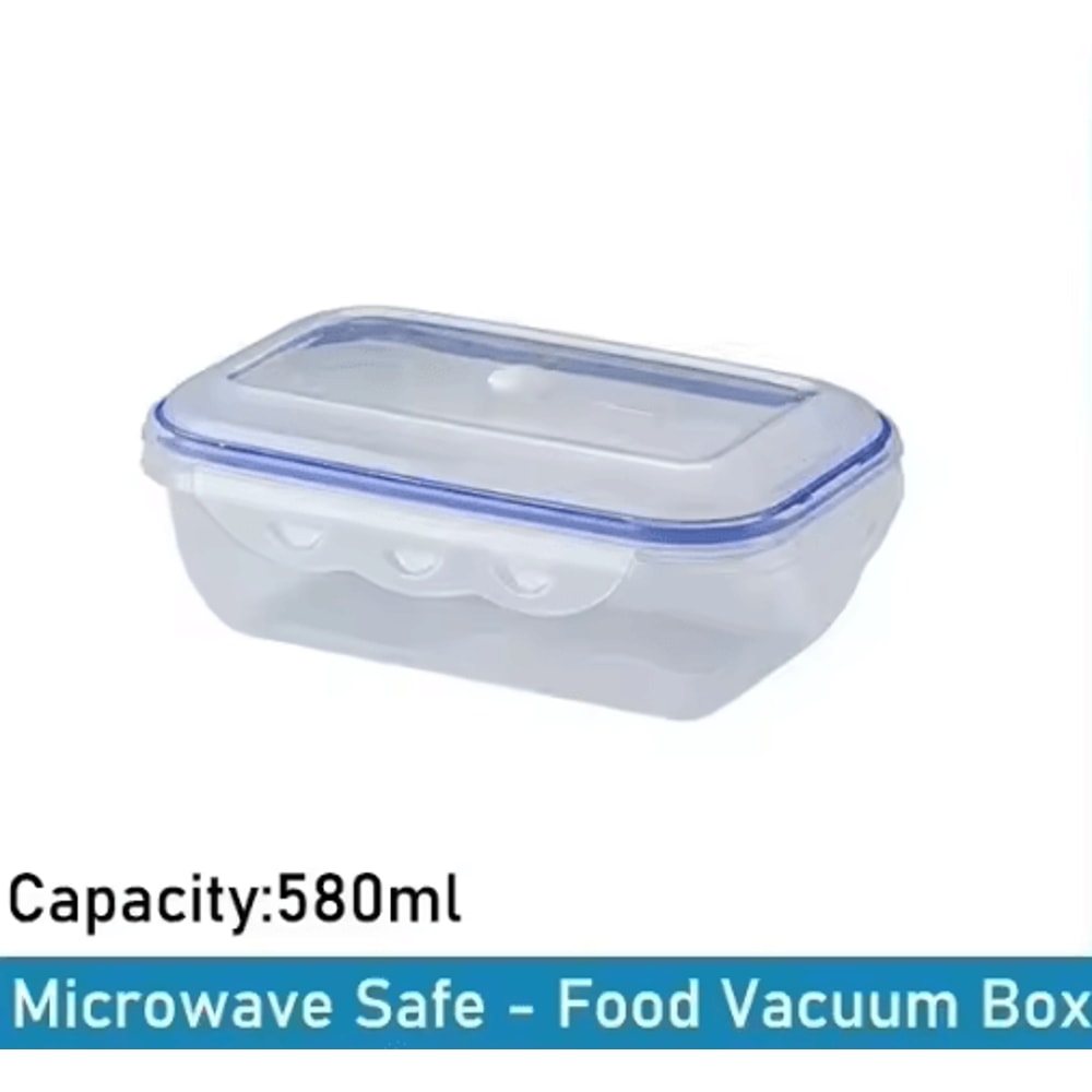 Vacuum Food Storage Container Airtight Fridge Organizer FreshKeeping Box 16