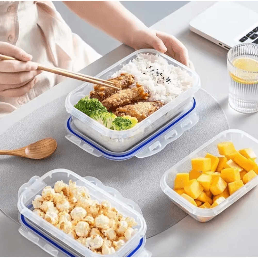 Vacuum Food Storage Container Airtight Fridge Organizer FreshKeeping Box 18